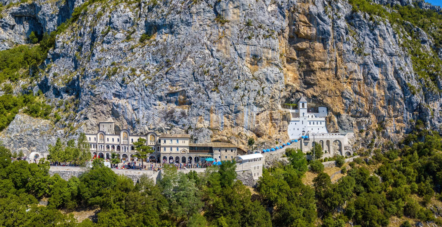 Ostrog Monastery in Montenegro