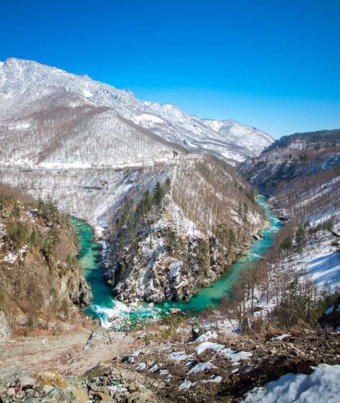 Черногория зимой